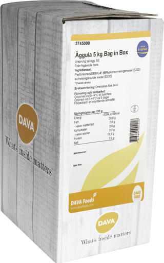 Äggula Flytande i Bag-in-Box
