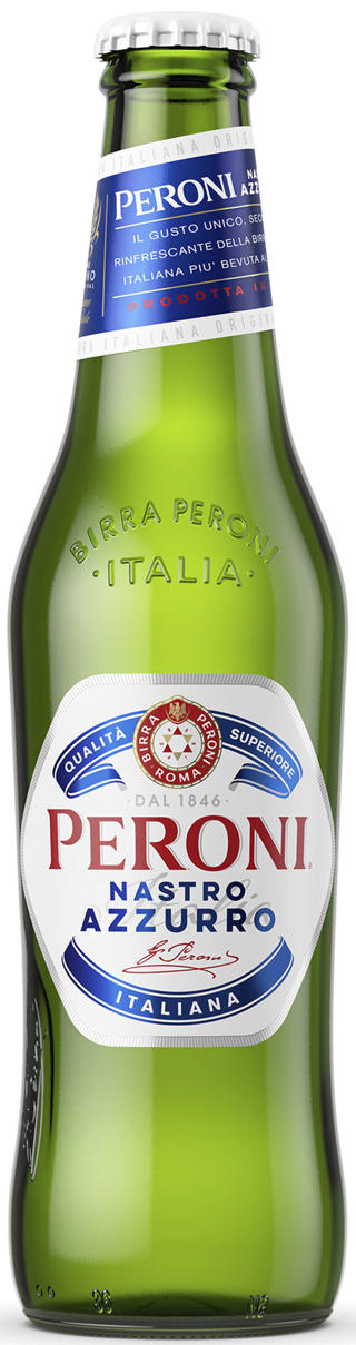 Peroni Nastro Azzurro Ljus lager 3,5% ENGL