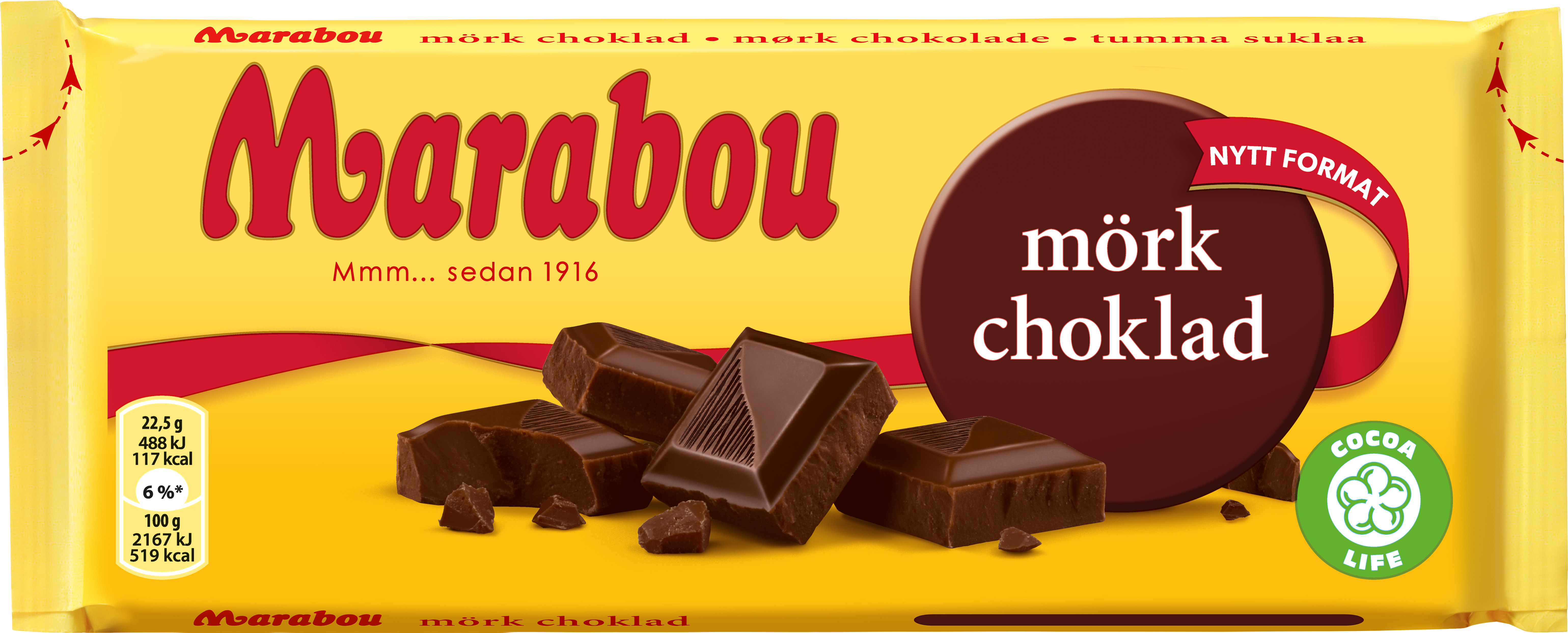 Chokladkaka Mörk