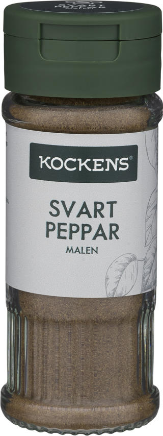 Svartpeppar Malen