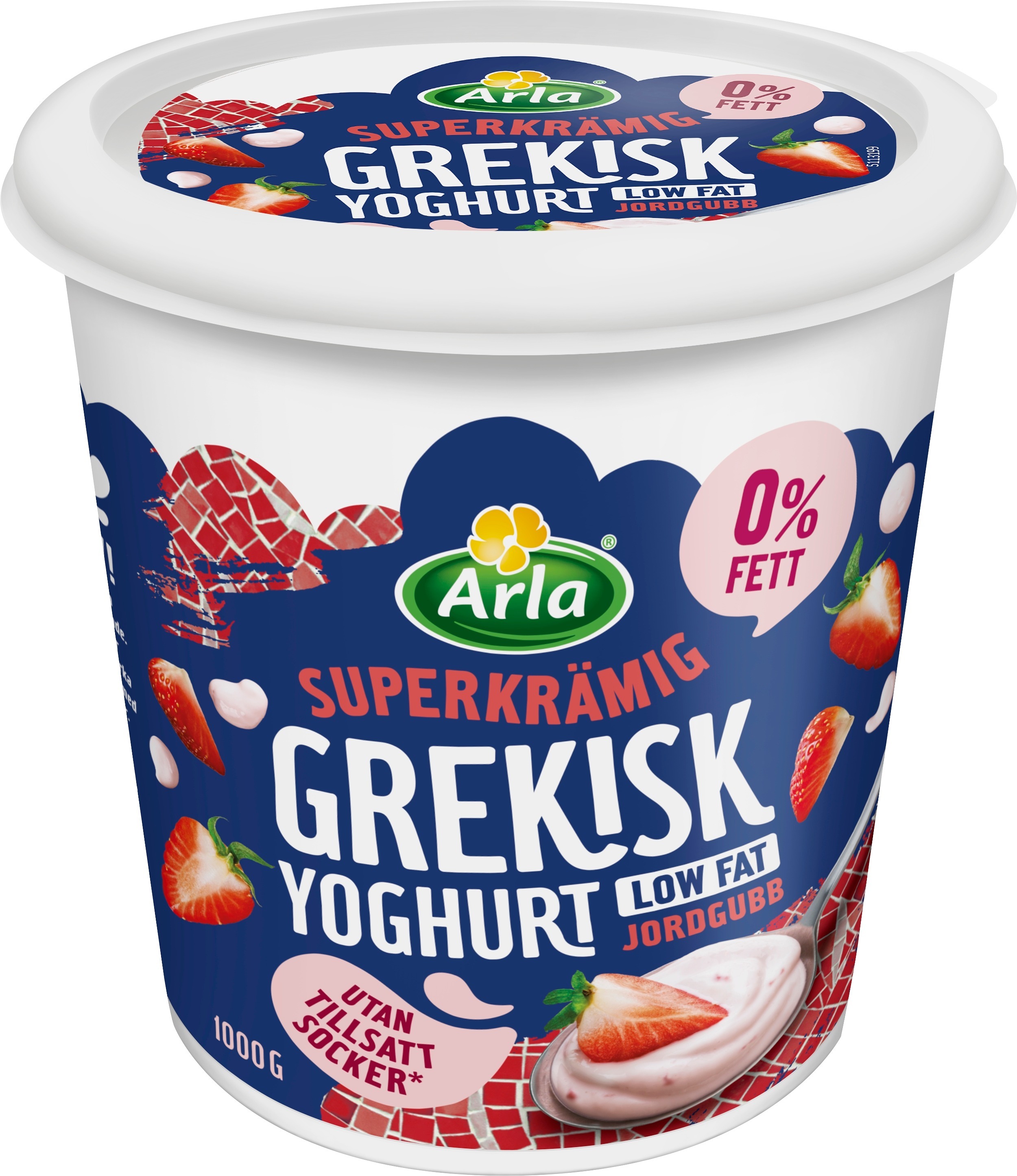 Grekisk Yoghurt Jordgubb 0,2%