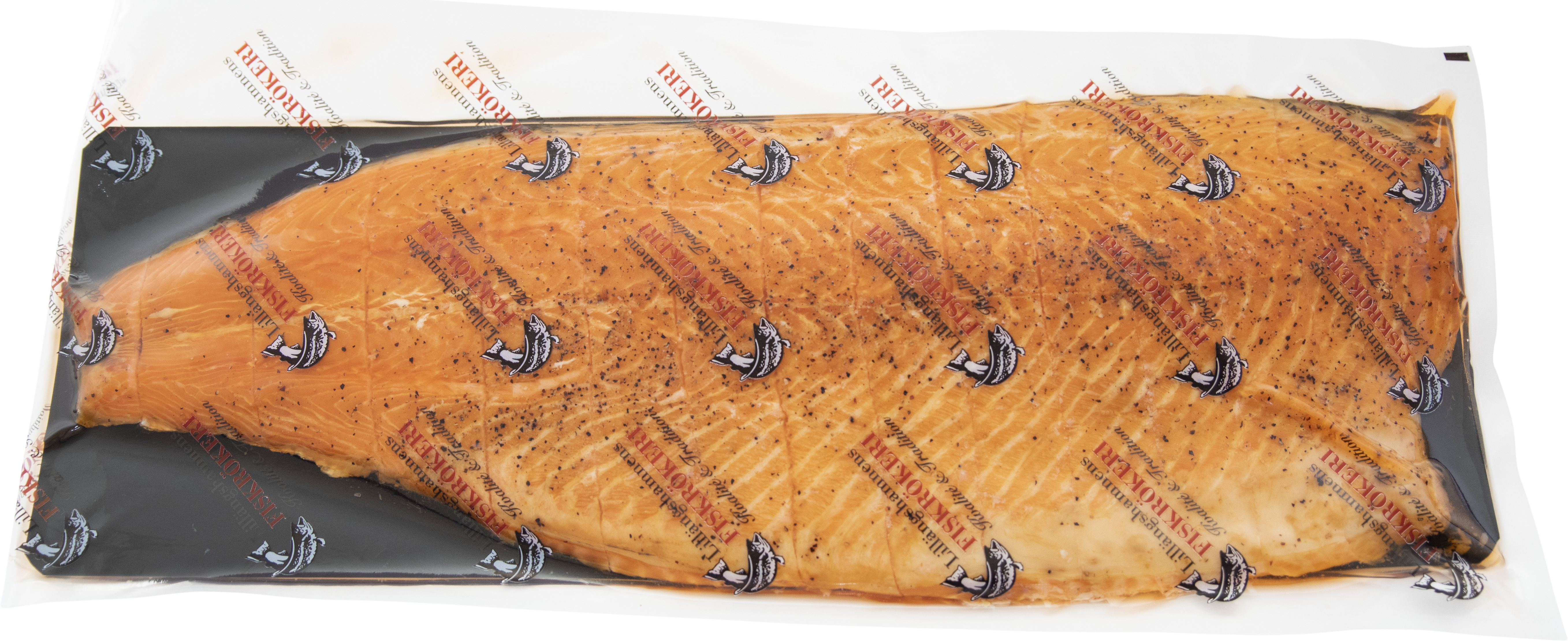 Varmrökt Laxfilé Portion med Citronpeppar