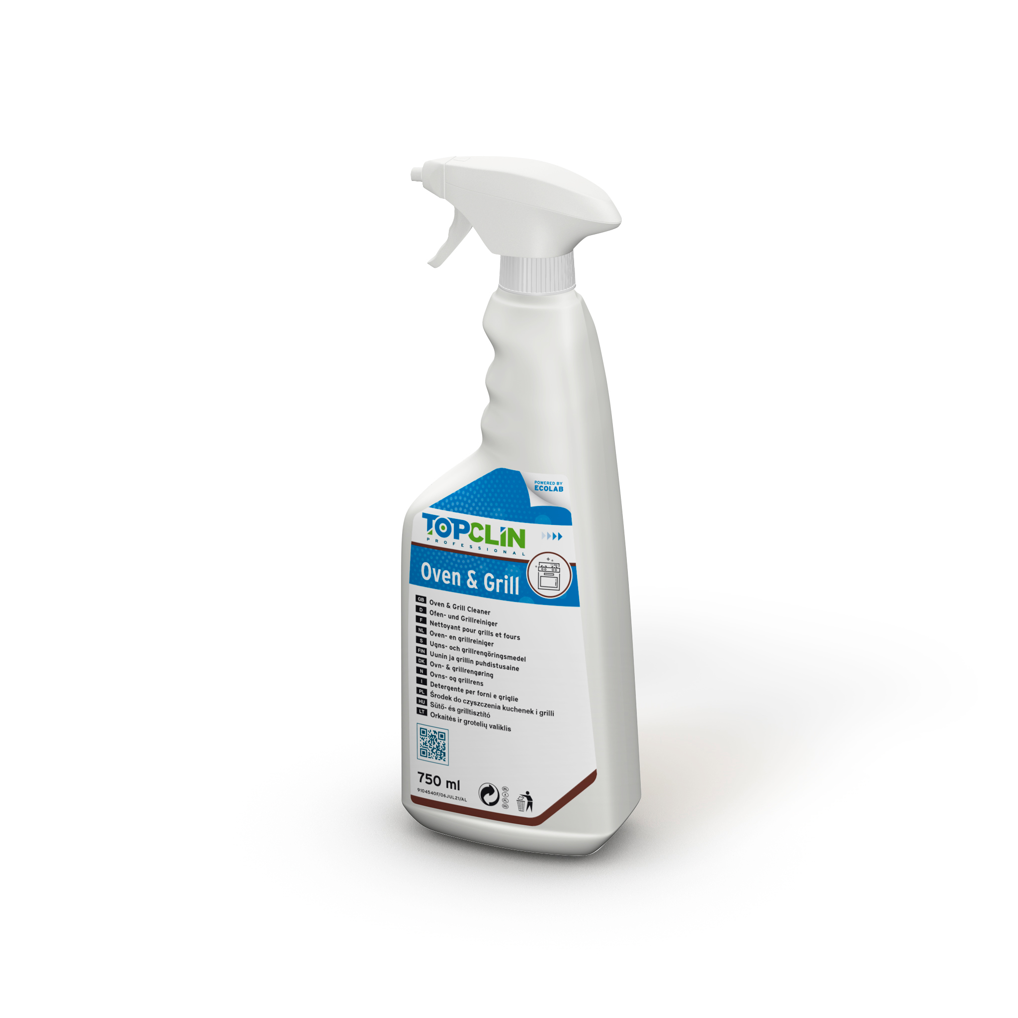 Ugnsrengöringsmedel Topclin Oven & Grill.