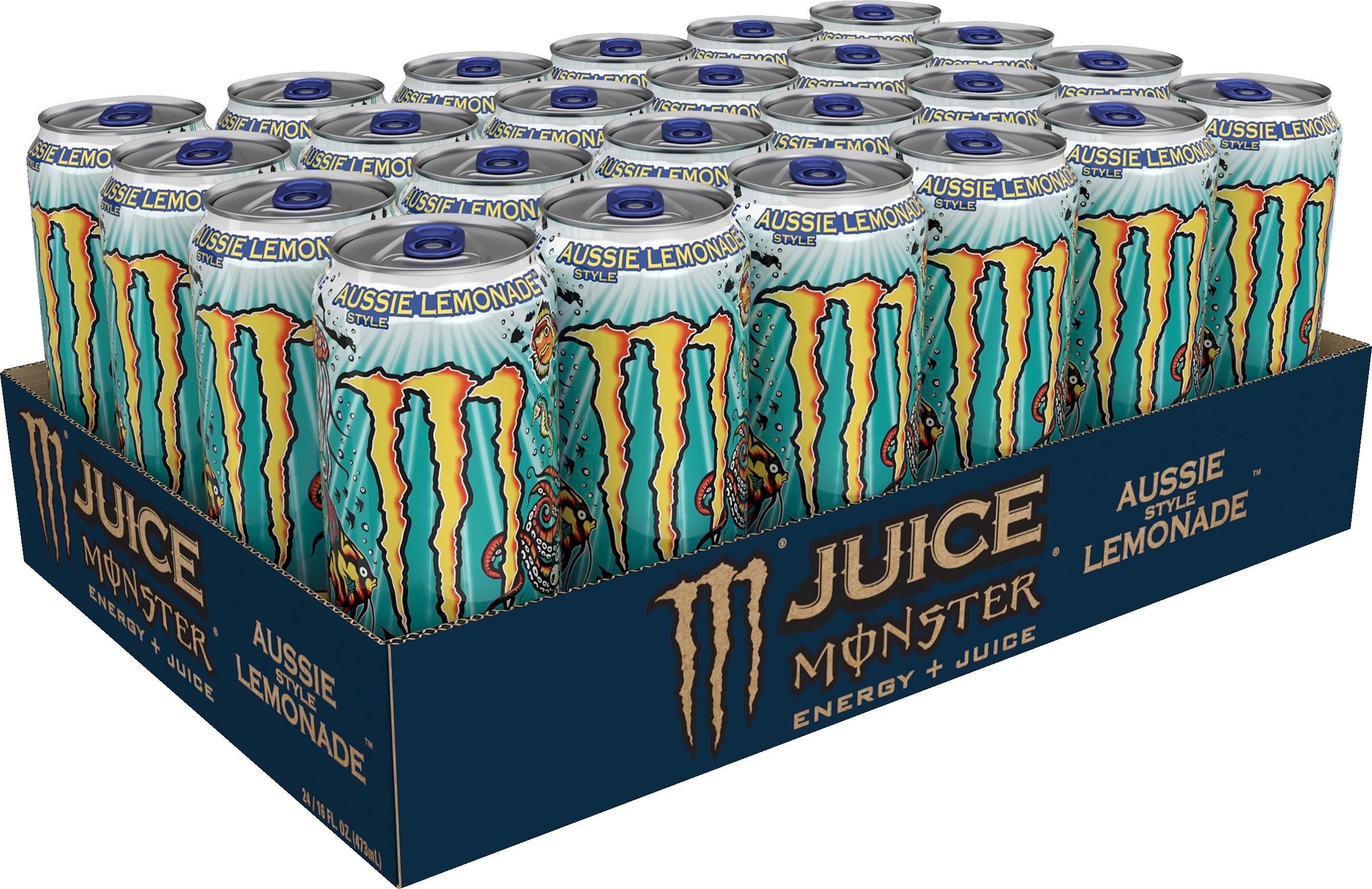 Monster aussie lemonad energidryck BRK