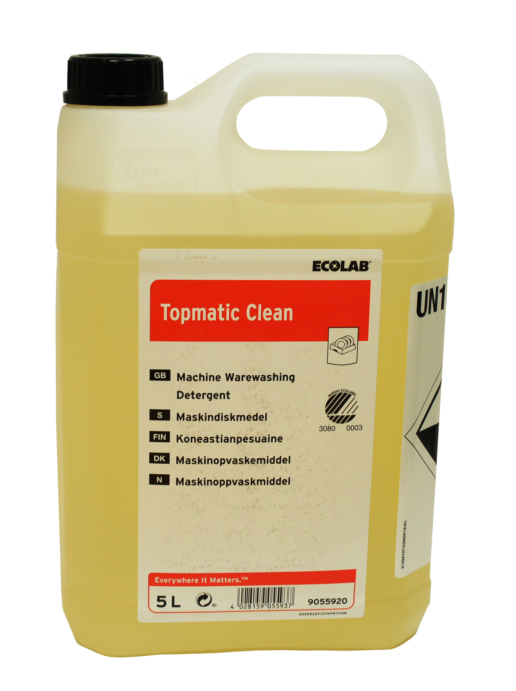 Maskindiskmedel flytande 5L Topmatic Clean