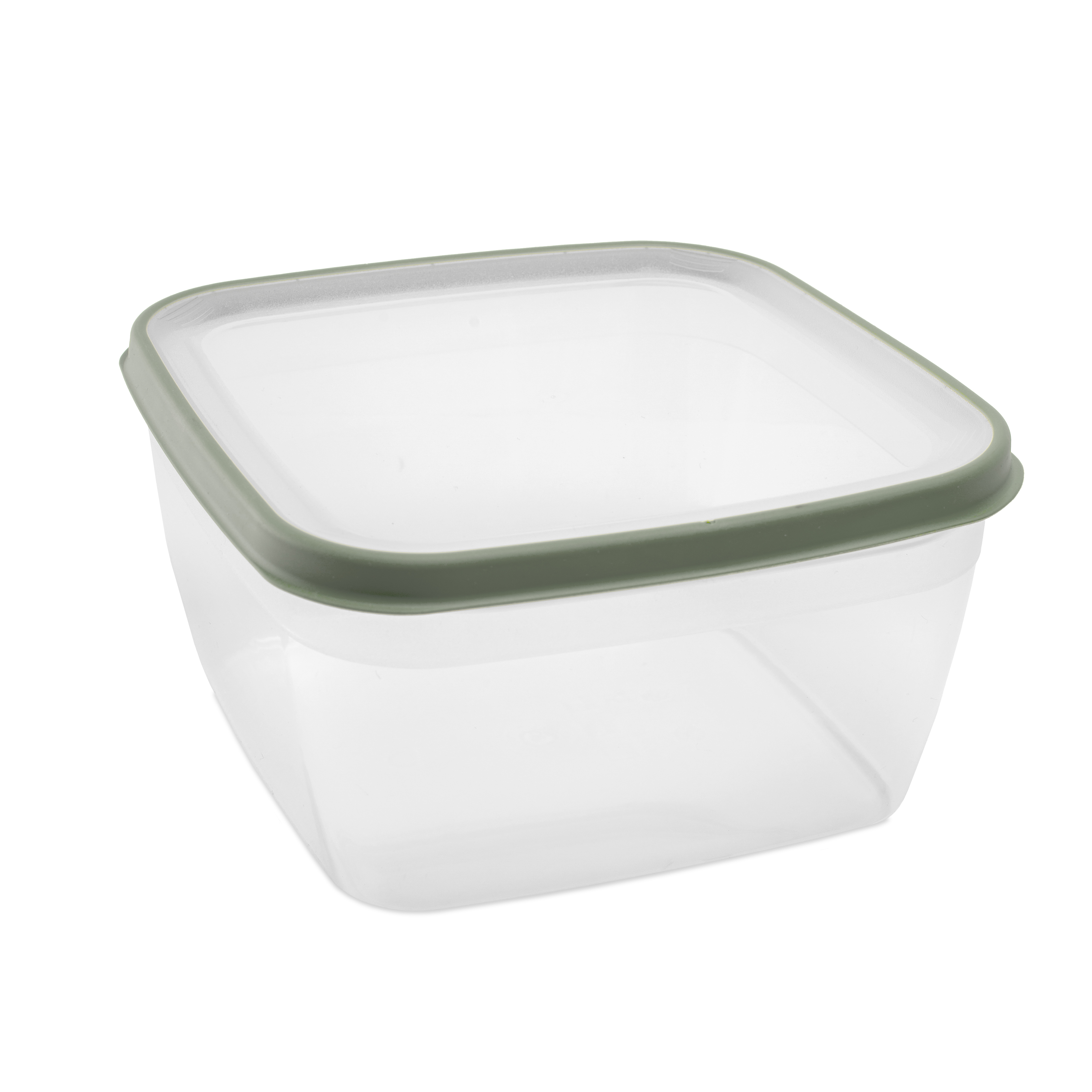 Förvaringsburk kvadrat med lock ECO 2,5l