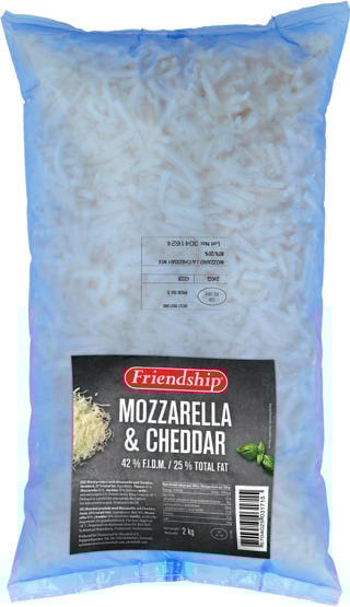 Riven Mozzarella & Cheddar