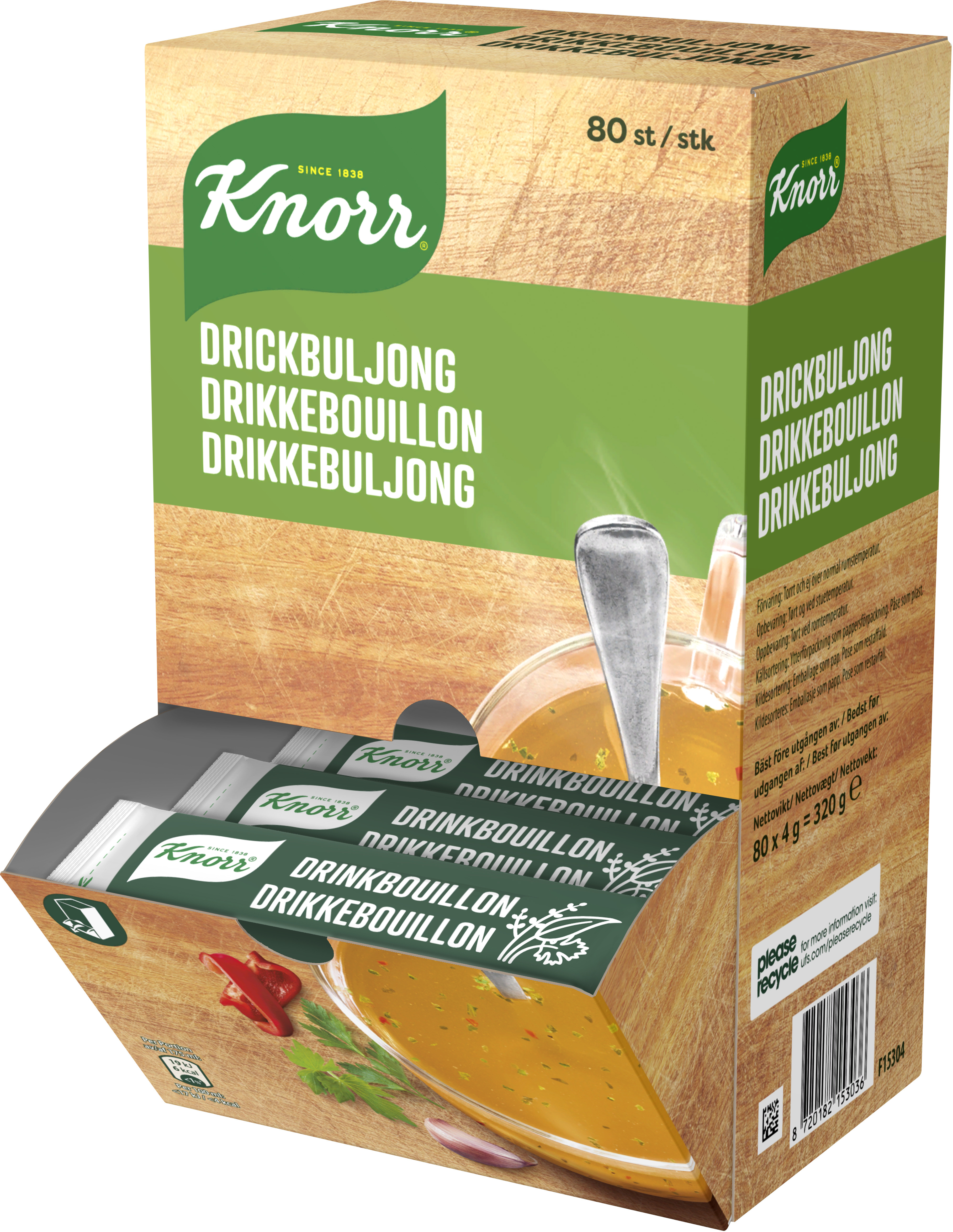 Drickbuljong Portion