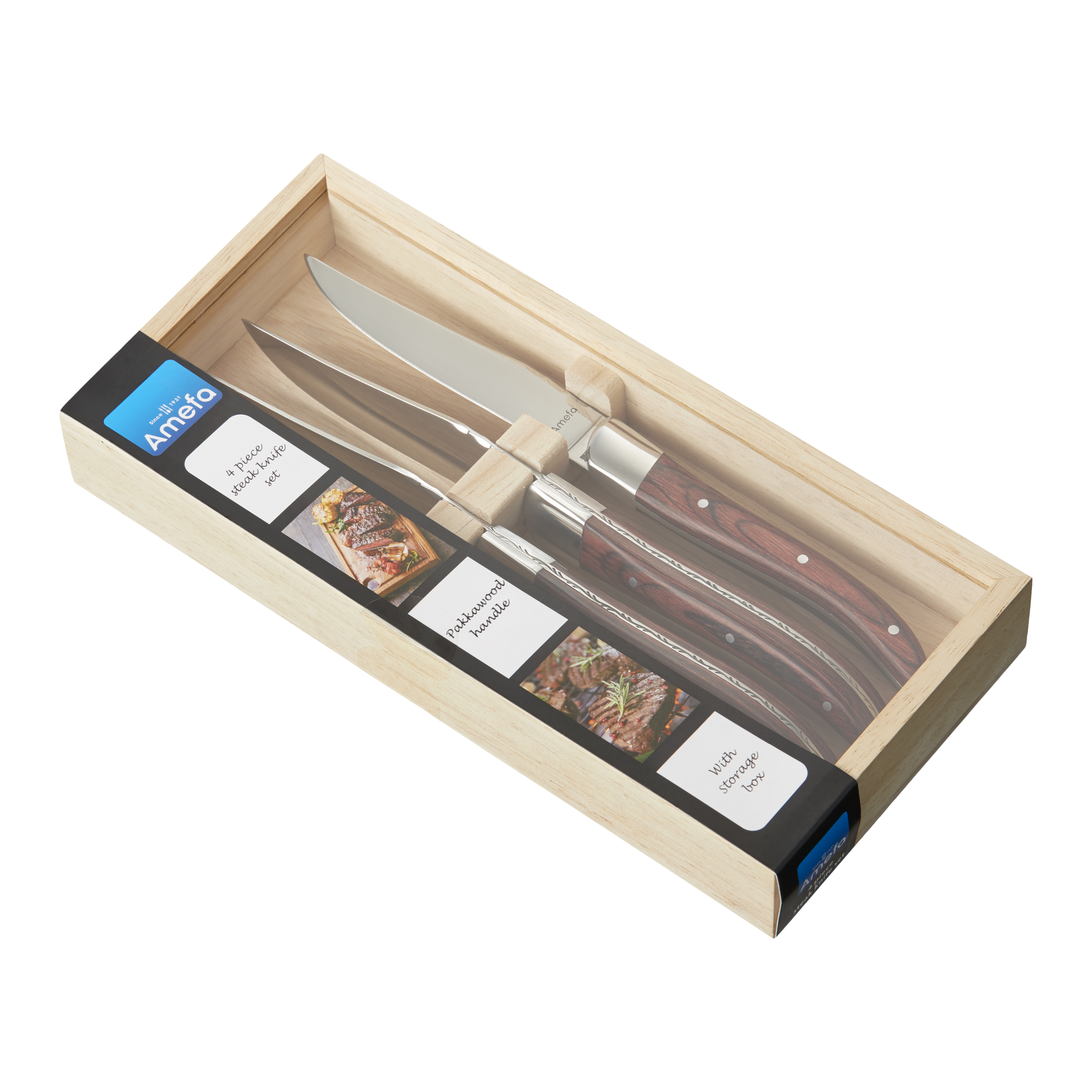 Royal Steak Stekkniv set om 4st
