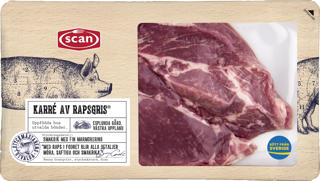 Fläskkarré Rapsgris Sverige