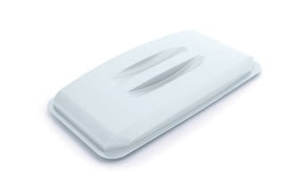 Lock till 60L plast vit