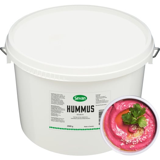 Hummus Rödbeta
