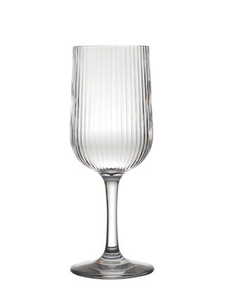 Stripe Vinglas PC Plast 38cl Ø70m 215mm