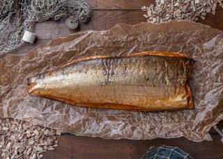 Varmrökt Laxfilé Dubbel Naturell