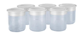 Syntetisk Bägare med Lock till Pacojet 6-pack