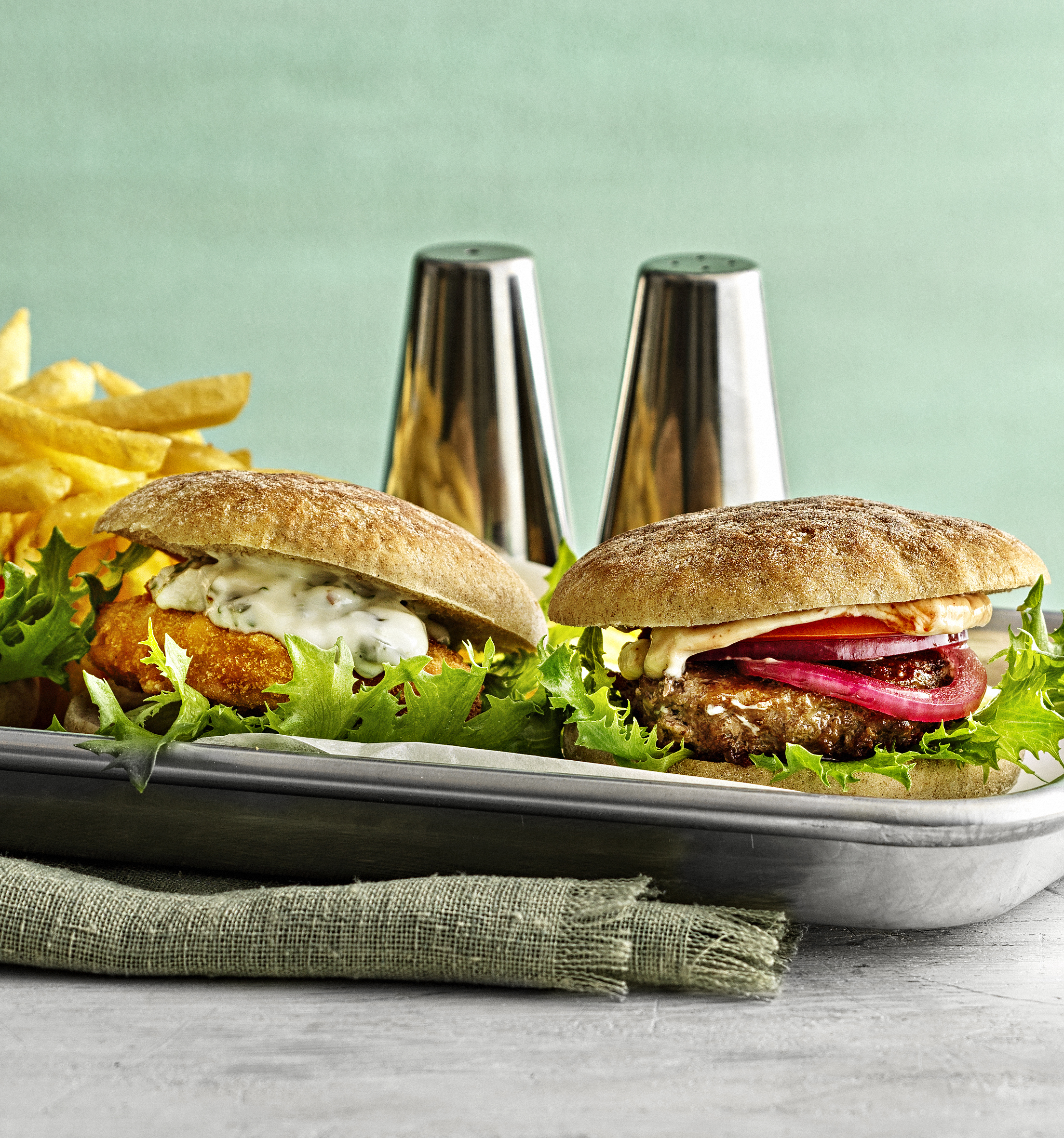 Hamburgerbröd Nyckelhål 45g