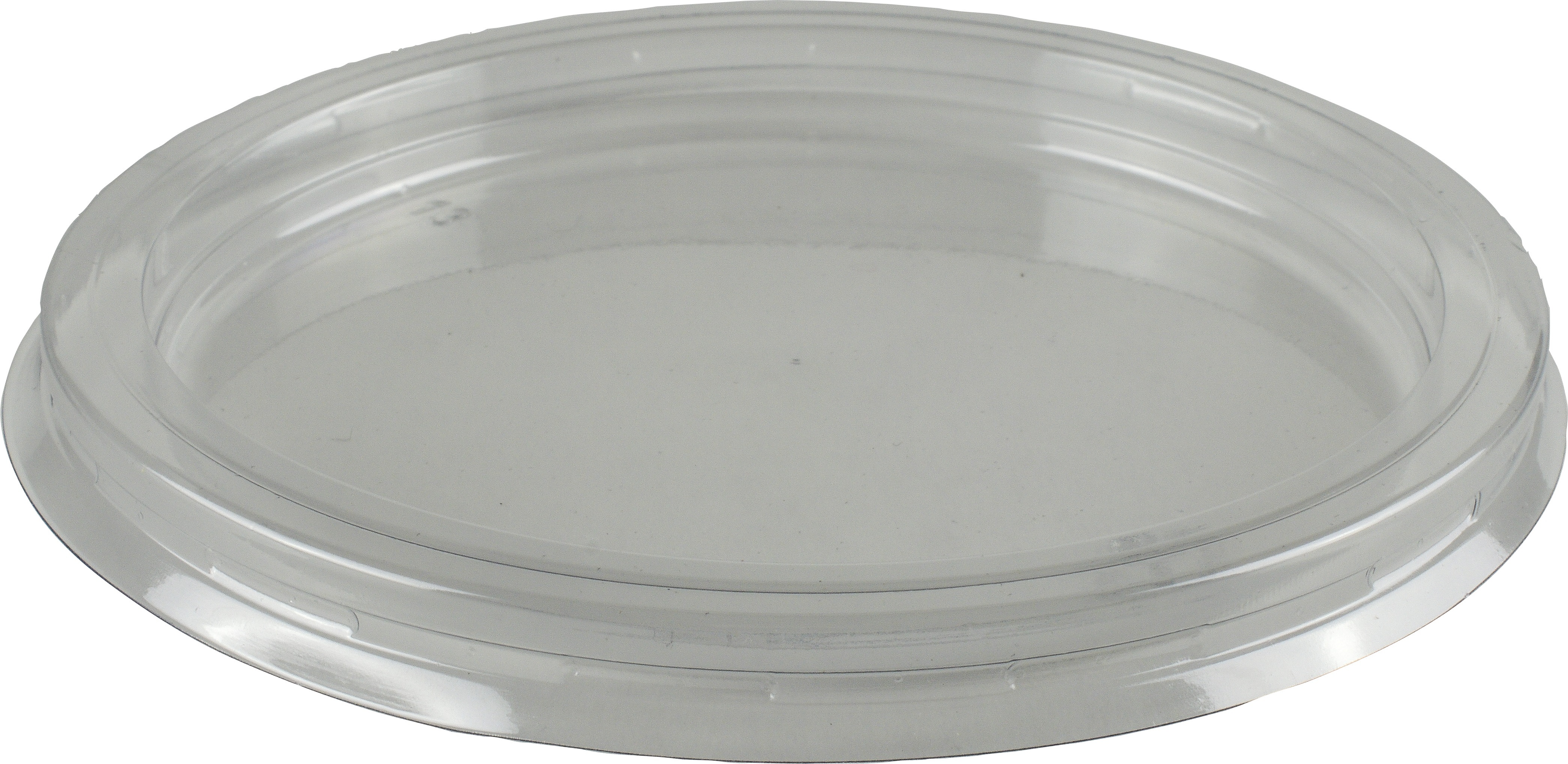 Lock PS/PET ø100mm transparent till bägare 200ml