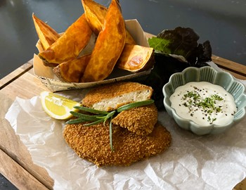 Kycklingschnitzel Panerad 80 g