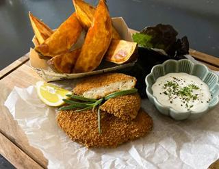 Kycklingschnitzel Panerad 80 g