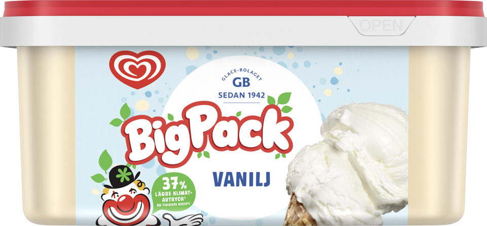 Glass Big Pack vanilj