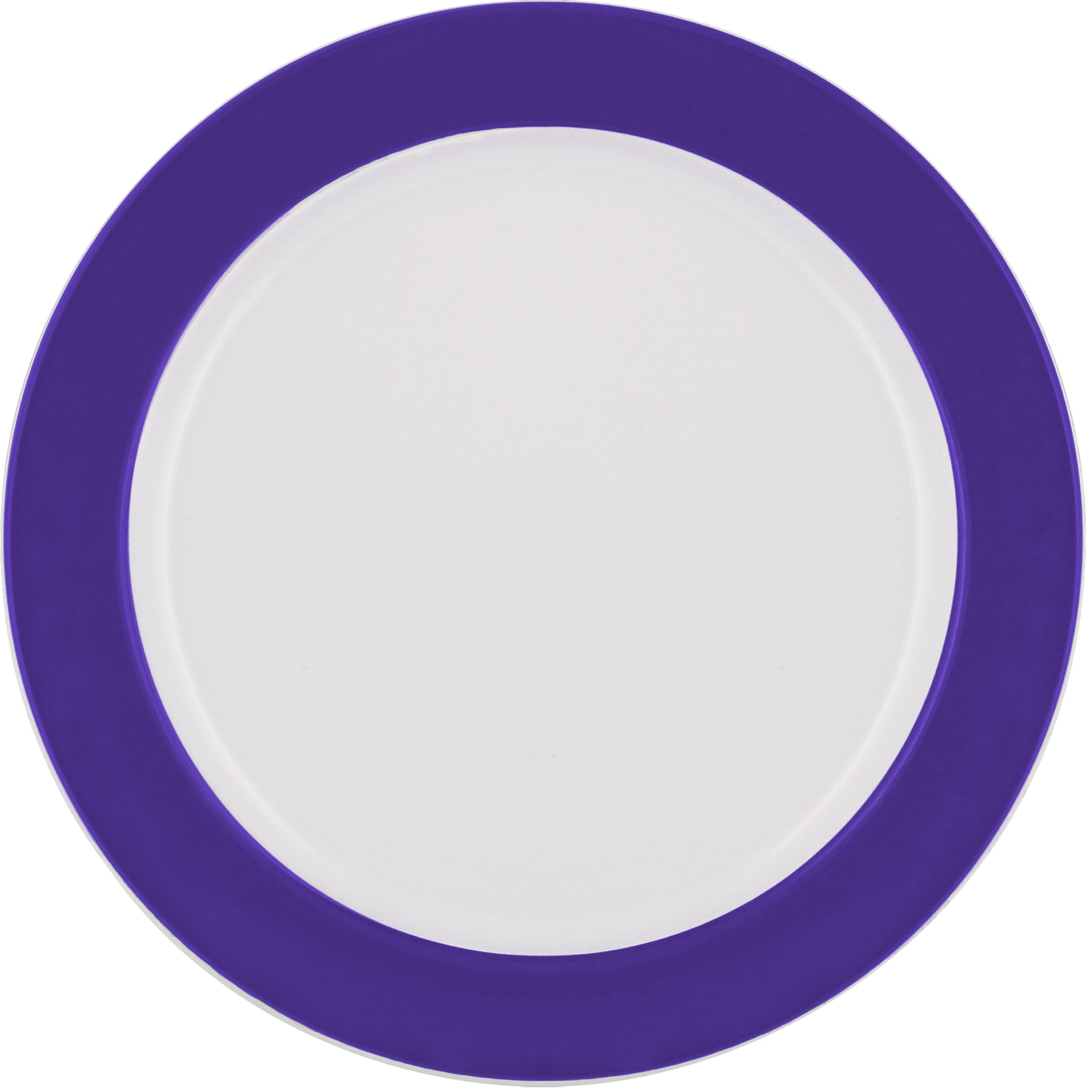 Novum tallrik flat blå Ø17cm