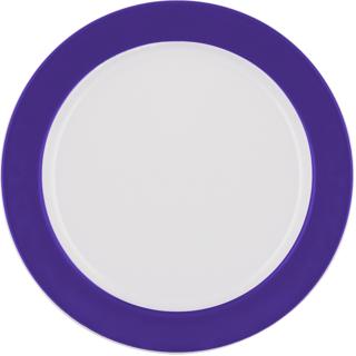 Novum tallrik flat blå Ø17cm