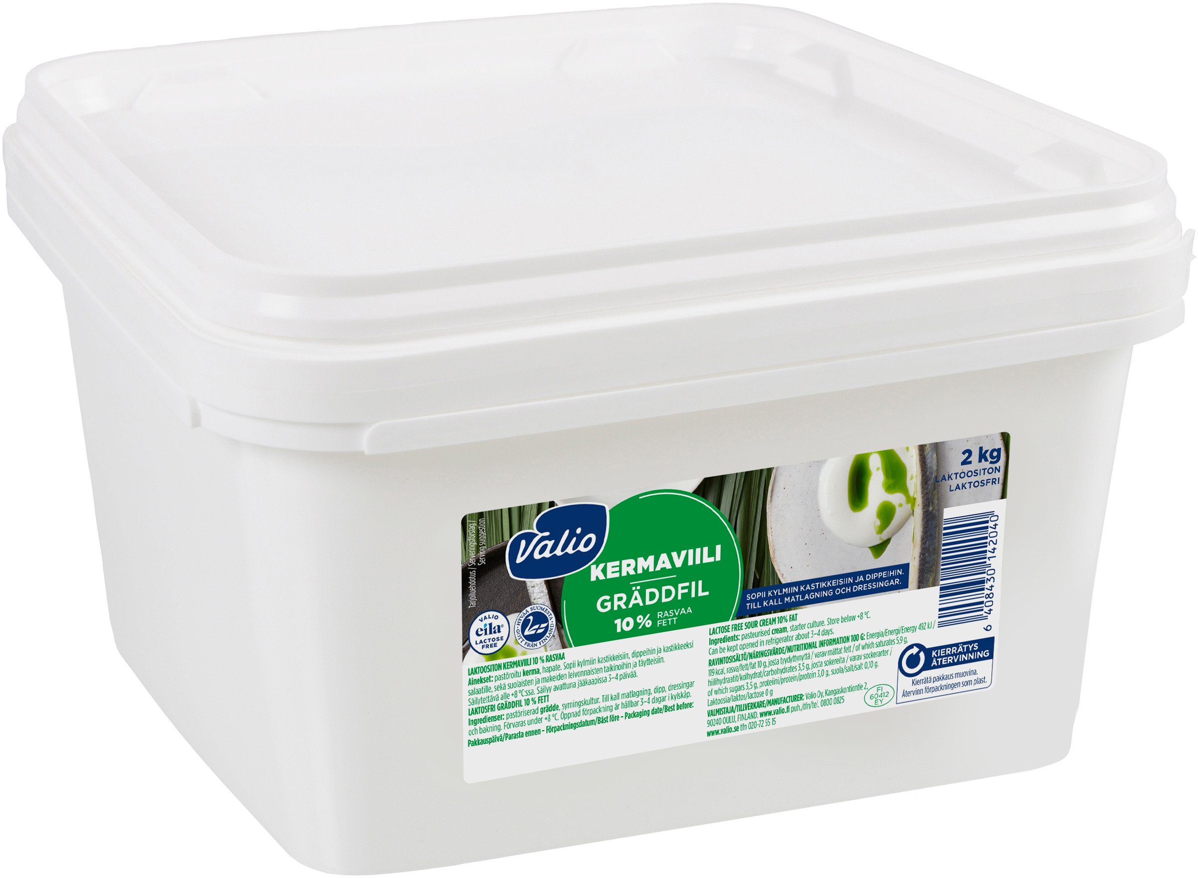 Gräddfil 10% Laktosfri