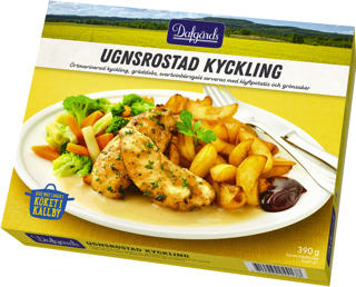 Ugnsrostad Kyckling