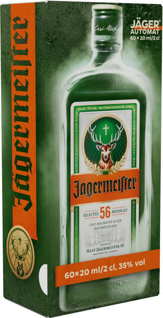 Jägermeister 60x2 cl Småflaskor