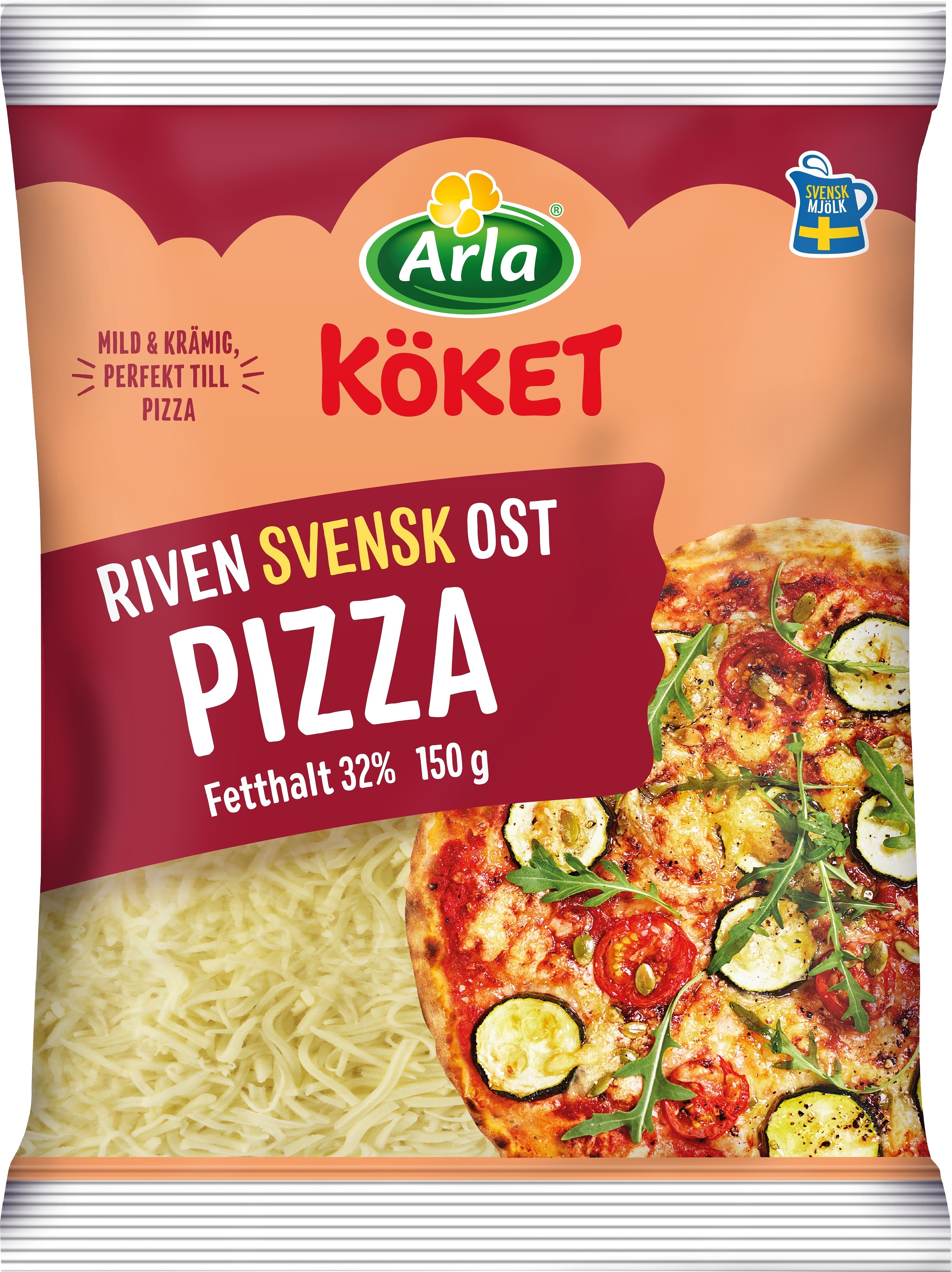 Riven ost 32% Pizza
