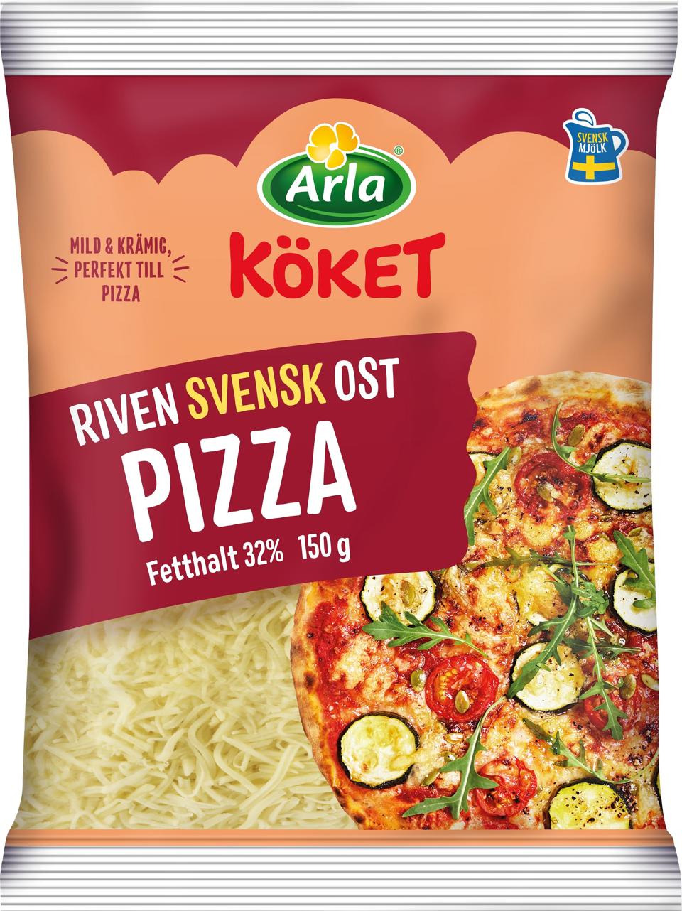 Riven ost Pizza 32%