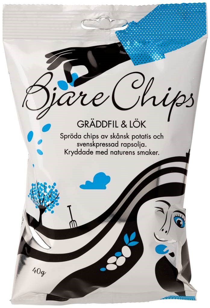 Gräddfil & Lökchips