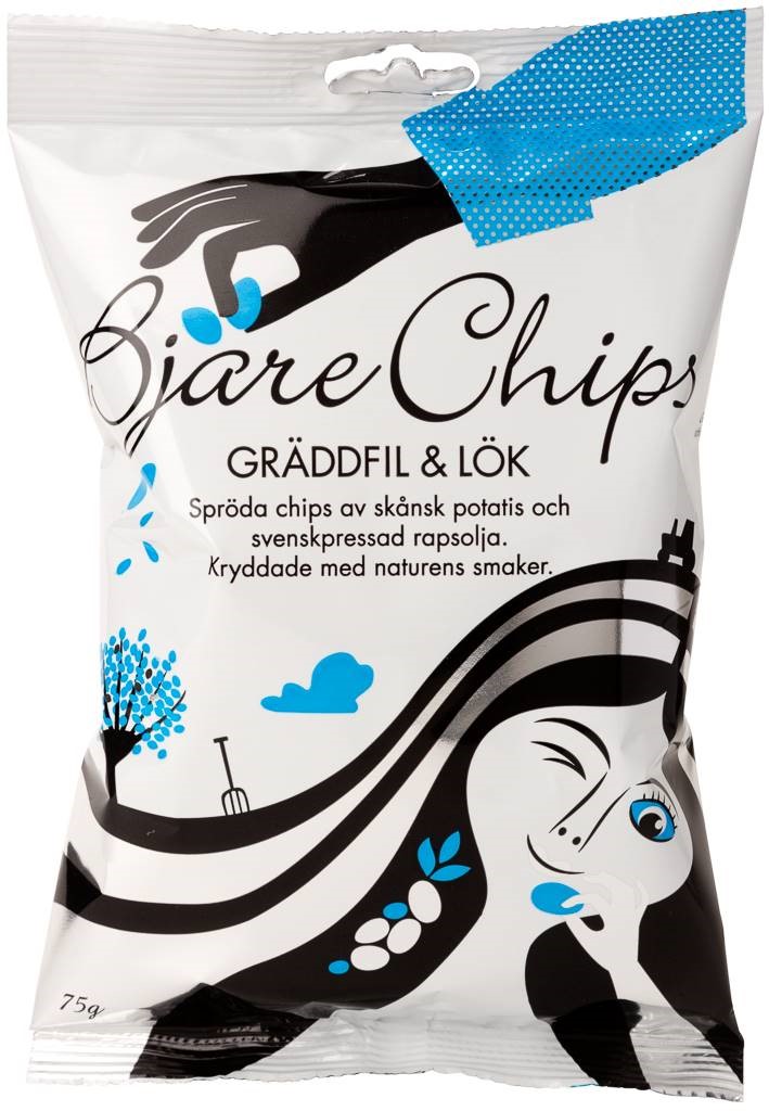 Gräddfil & Lökchips