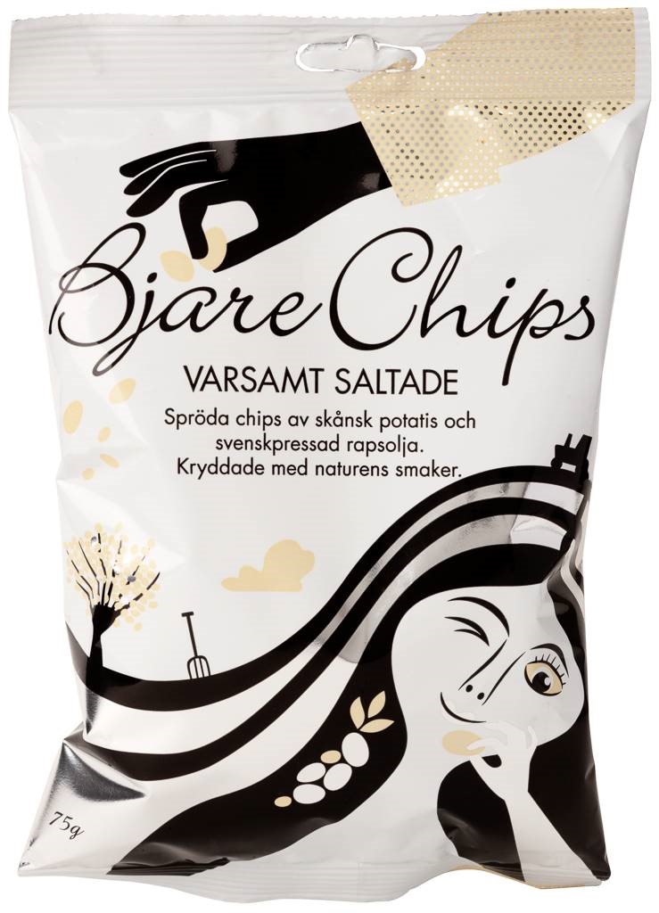 Potatischips Varsamt Saltade