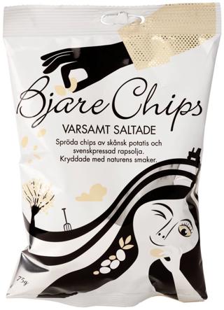 Potatischips Varsamt Saltade