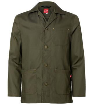 Jacka 1079 Unisex Mörk Olivgrön XS