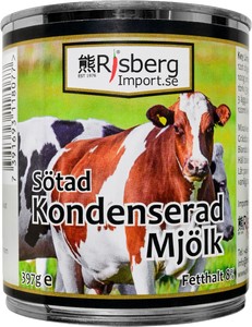 Kondenserad Mjölk Sötad