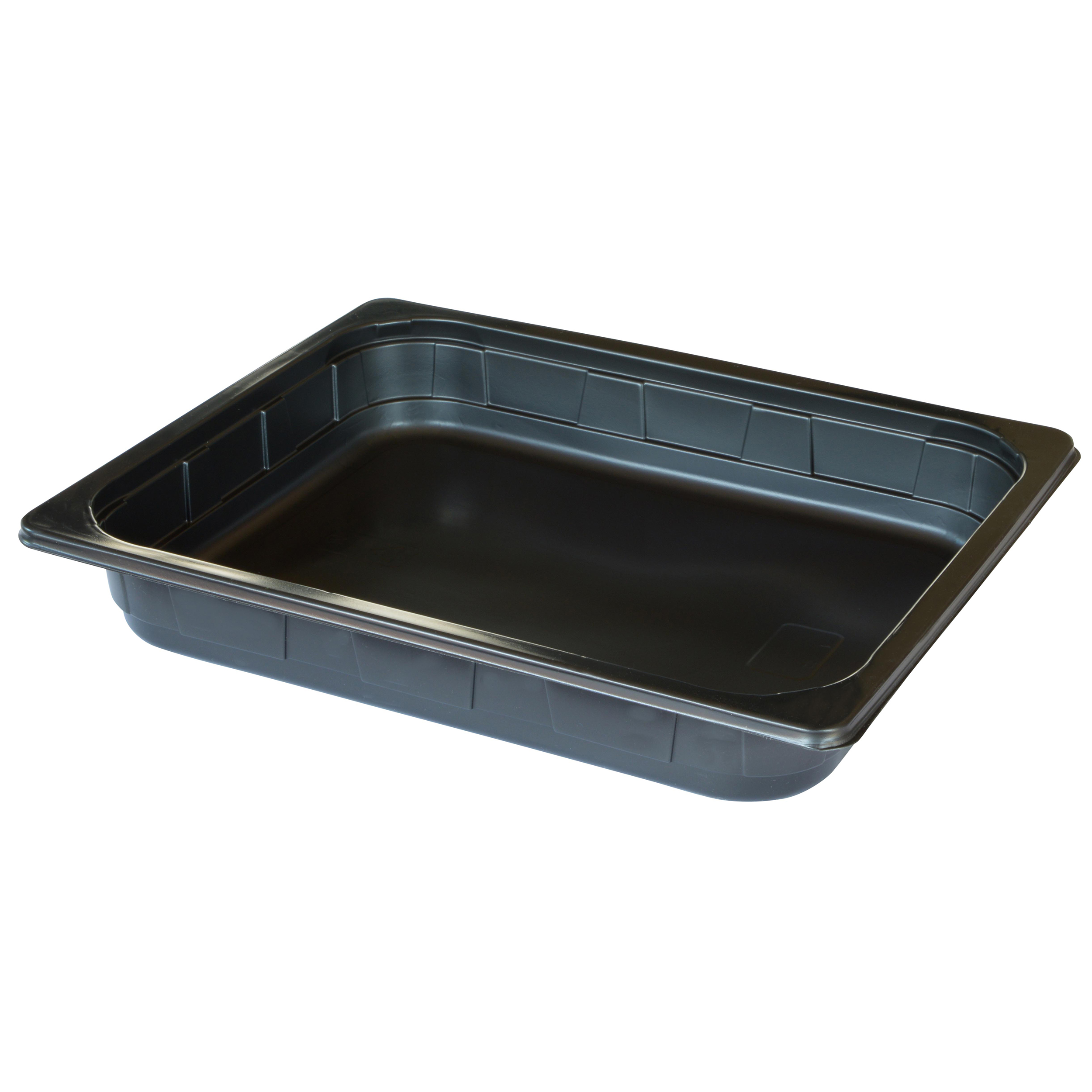 Form 1/2GN PP 1-fack 3400ml Svart