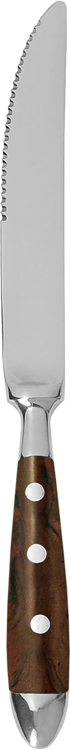 Genua Grillkniv Rostfri 18/0 Brunt handtag 215mm