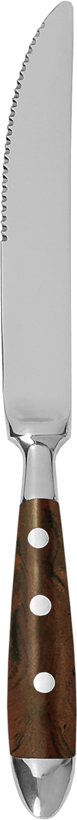 Genua Grillkniv Rostfri 18/0 Brunt handtag 215mm
