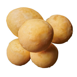 Kålrot Skalad
