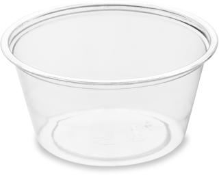 Dressingbägare RPET Klar 60ml