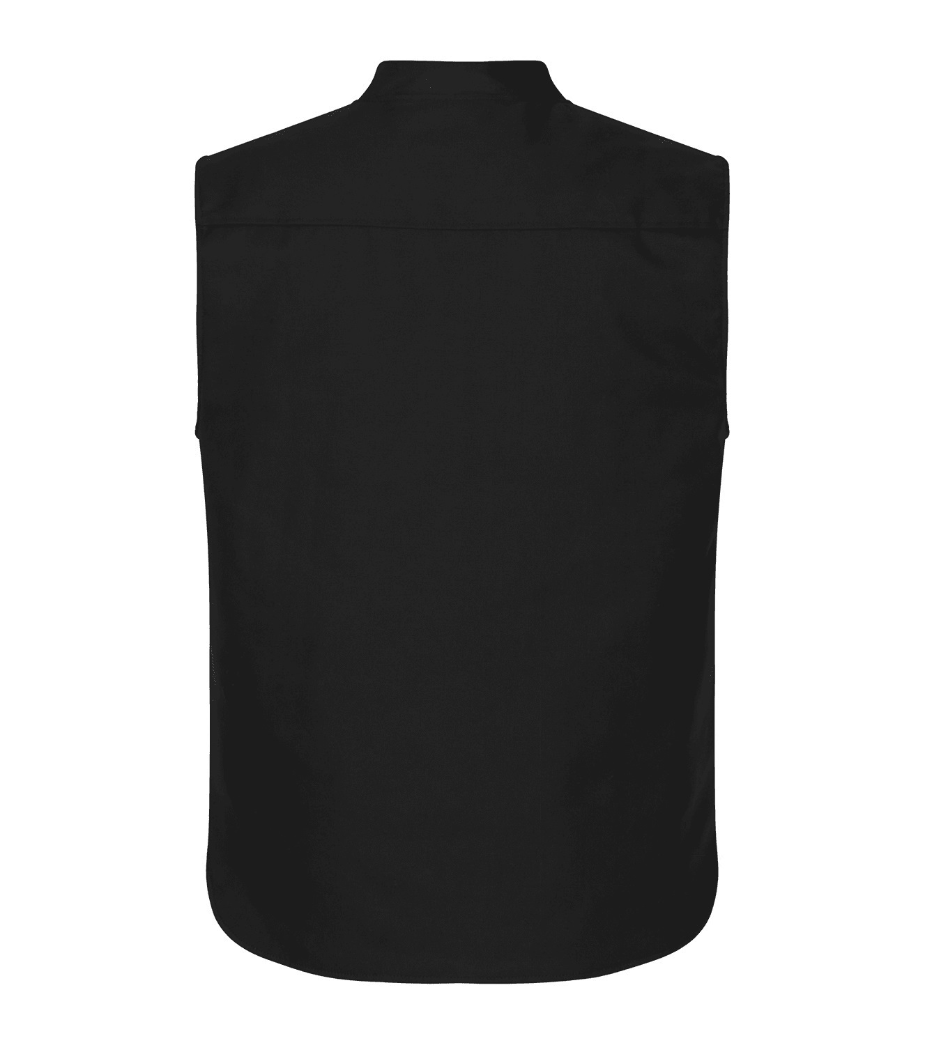 Väst Fodrad 6539 Unisex Svart XXS