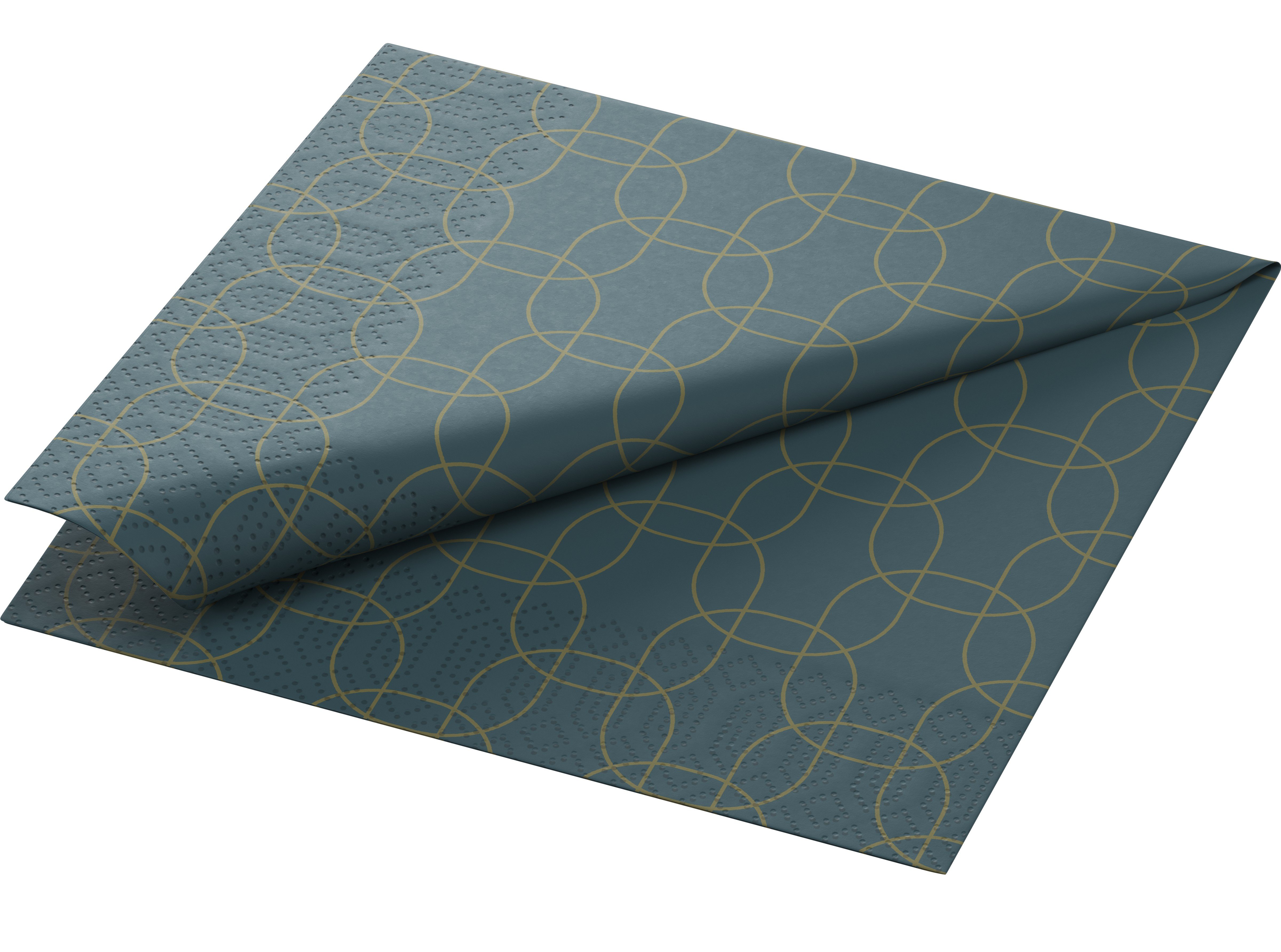 Servett 3-lag 33x33cm  Golden Deco