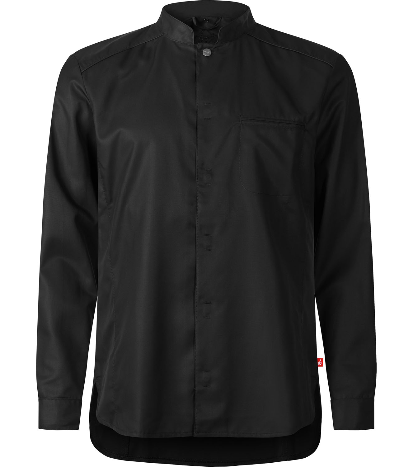 Kockskjorta 1027 Herr Lång Ärm Svart C50