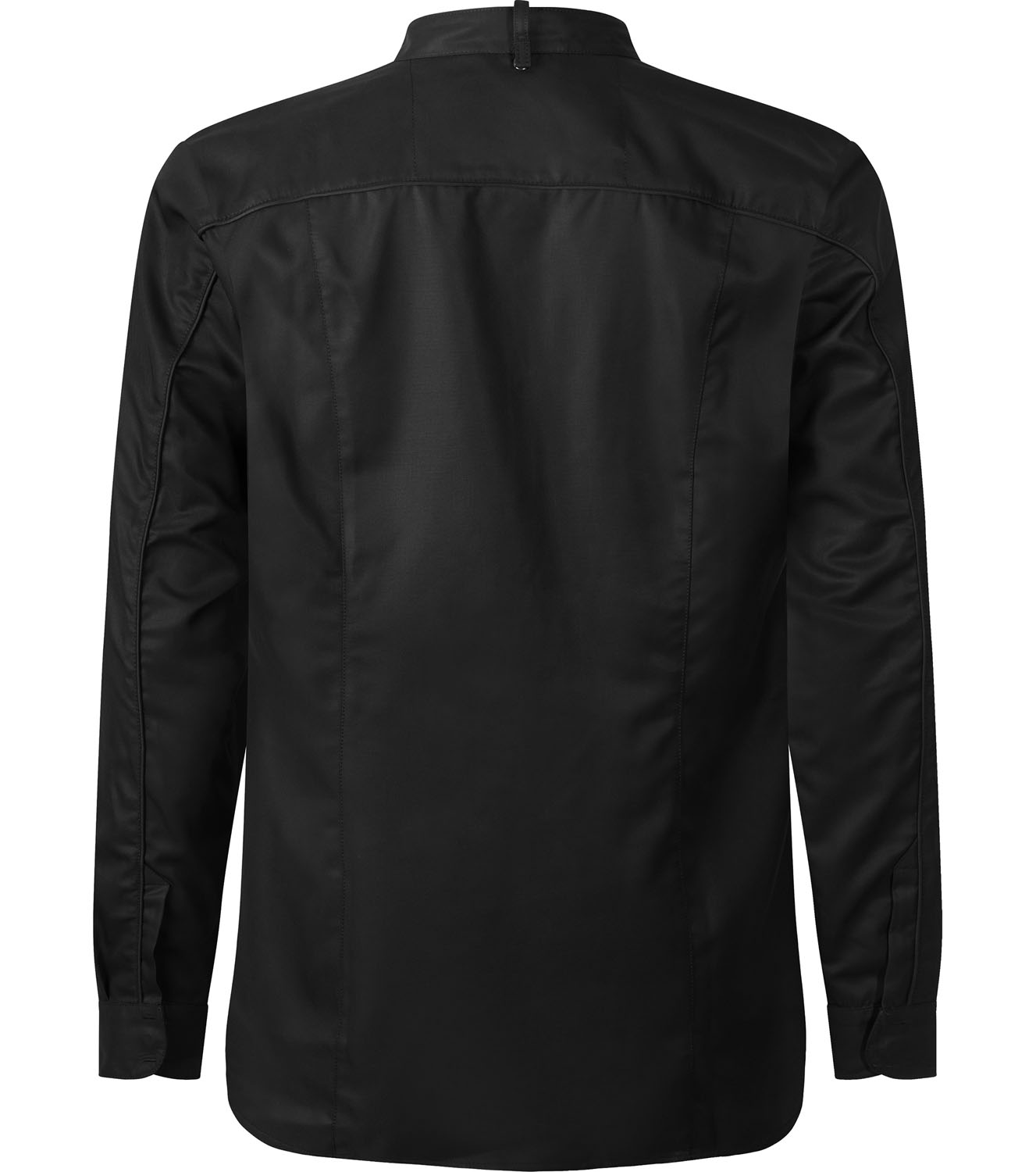 Kockskjorta lång ärm herr svart C50