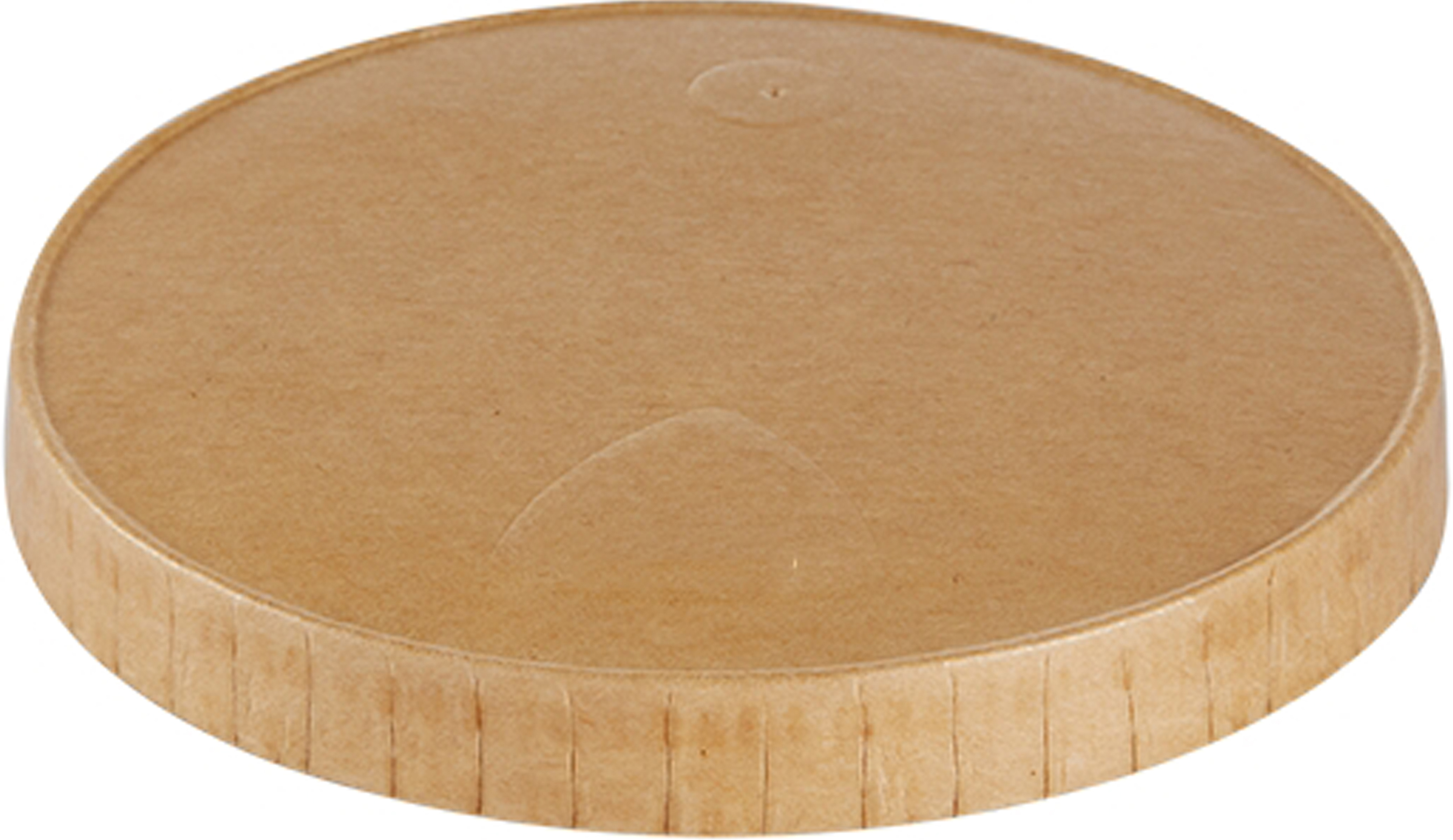 Lock Kartong+PE Brun 62mm