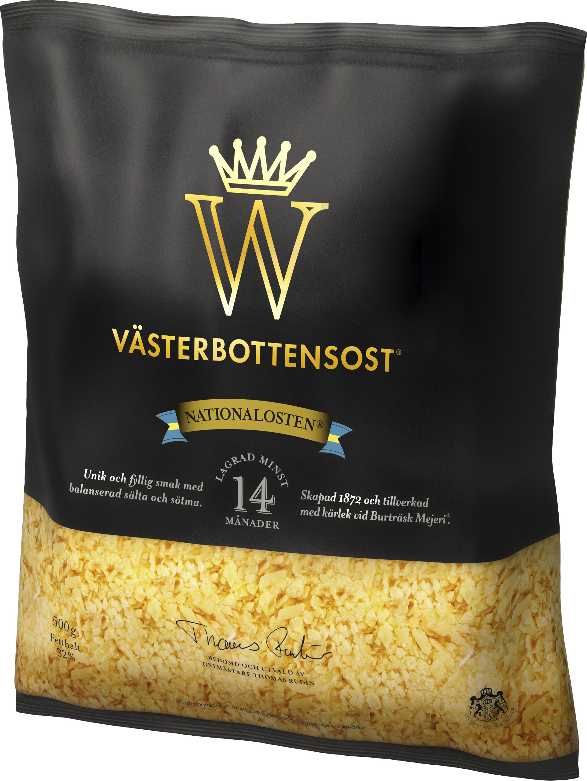 Västerbottensost 32% riven