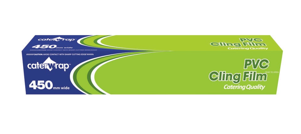 Plastfilm PVC engångsdispenser 450mmx300mx6