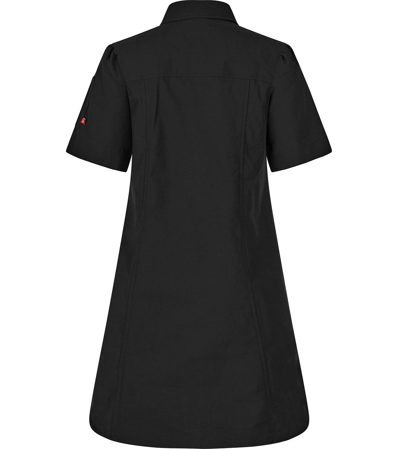 Klänning Kort Ärm Svart XS